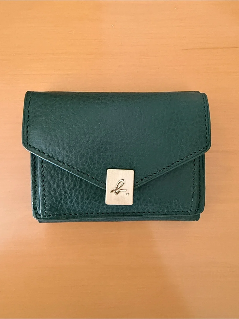 Agnes B tri-fold wallet